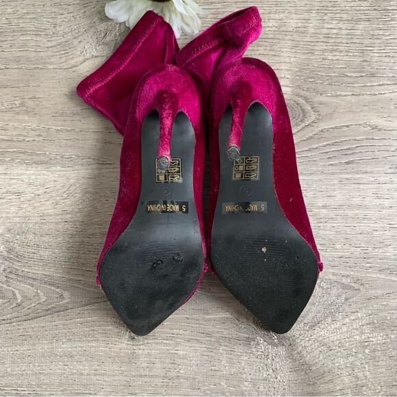 VELVET BOOTS - Picture 5 of 9
